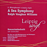 CD Cover - A Sea Symphony - Live Gewandhaus